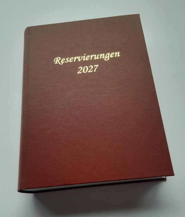 Reservierungsbuch Profi 2027 - Vorabauflage
