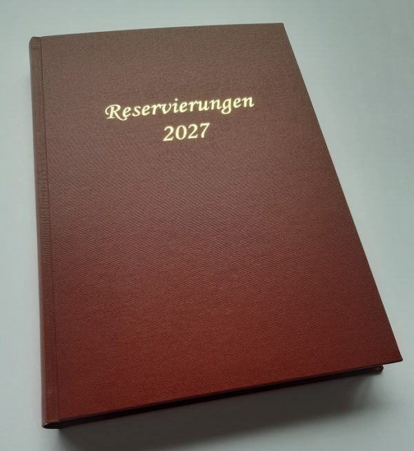 Reservierungsbuch Standard 2027 - Vorabauflage
