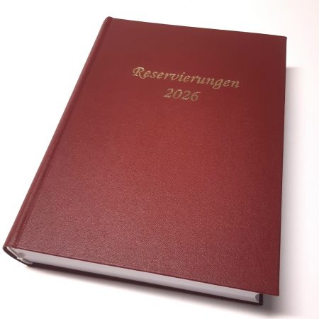 Reservierungsbuch, Gastrobuch, Reservierungskalender