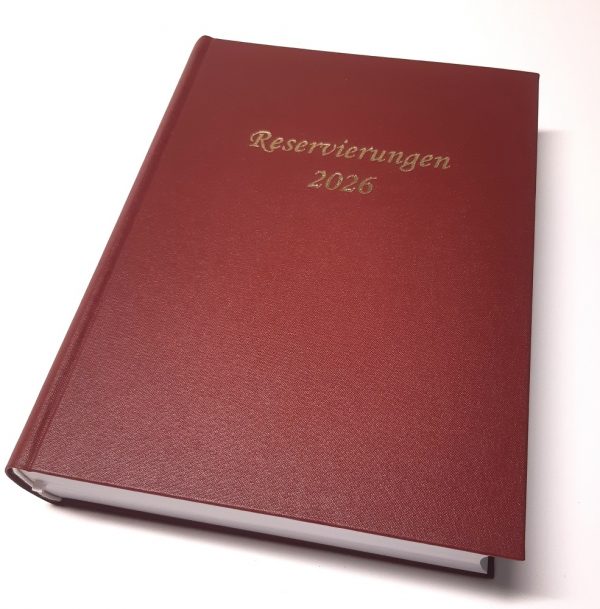 Reservierungsbuch, Gastrobuch, Reservierungskalender